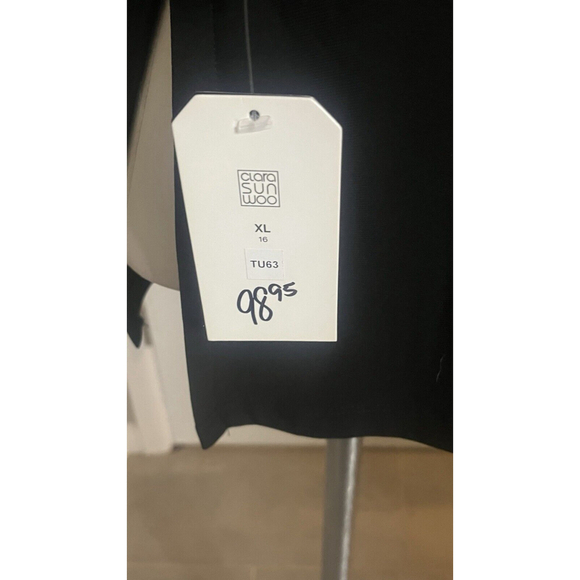 NWT Dressy Womens Blouse By Clara Sun Woo - Picture 11 of 15